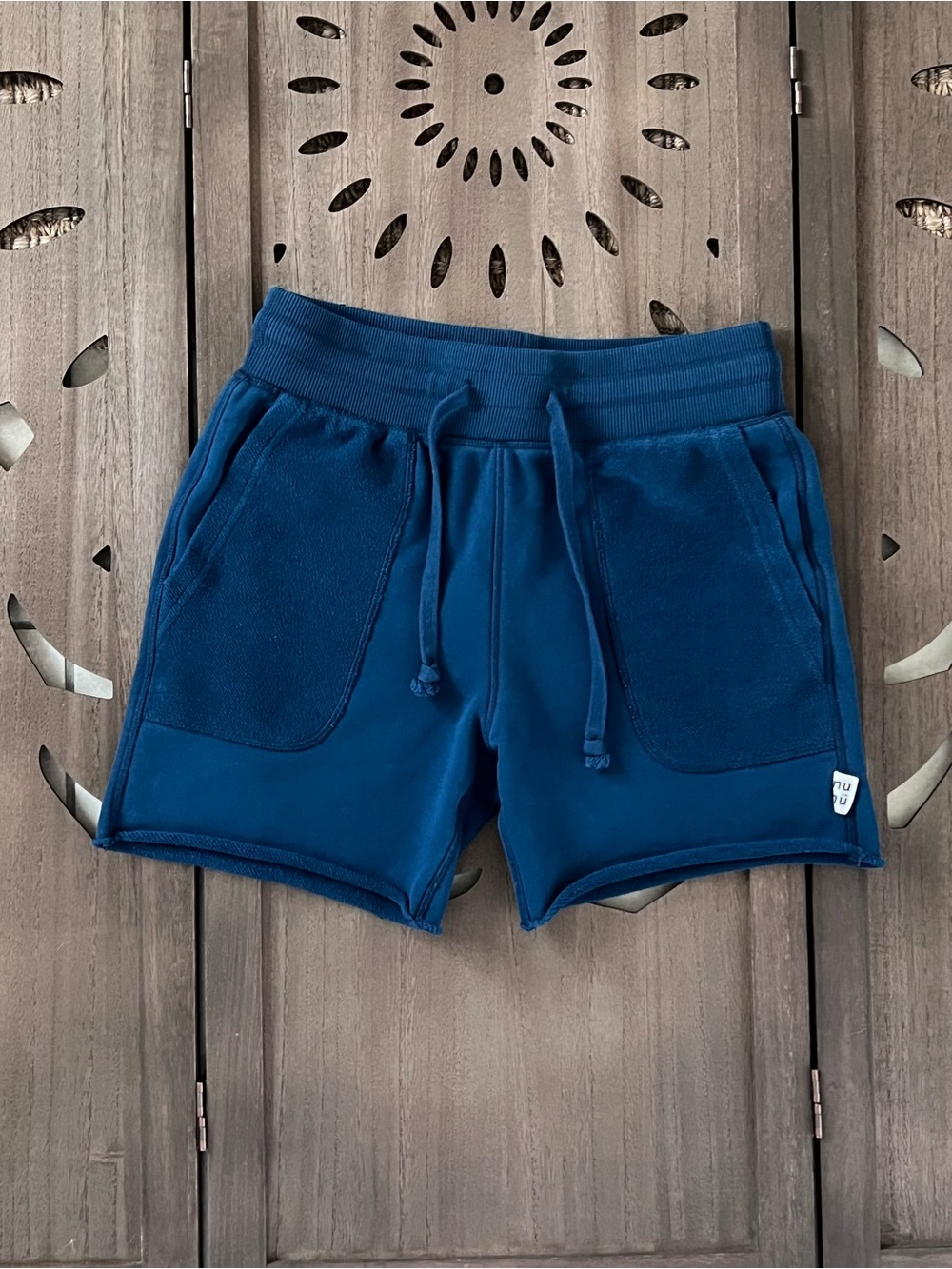 Women’s Athletic Drawstring Shorts in Navy Blue